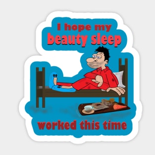 Beauty sleep Sticker